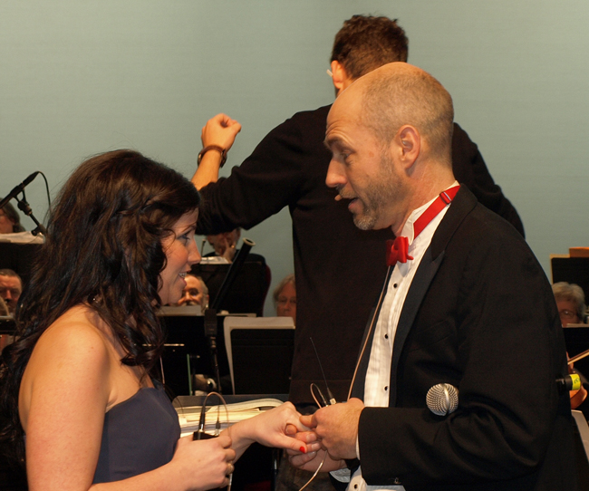 Richard Tyce with Rachel Landrecht